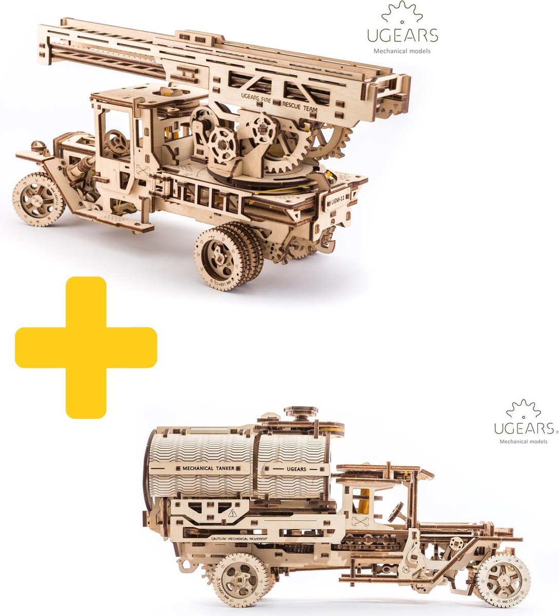 UGears modelbouw Voordeelpakket Voertuigen