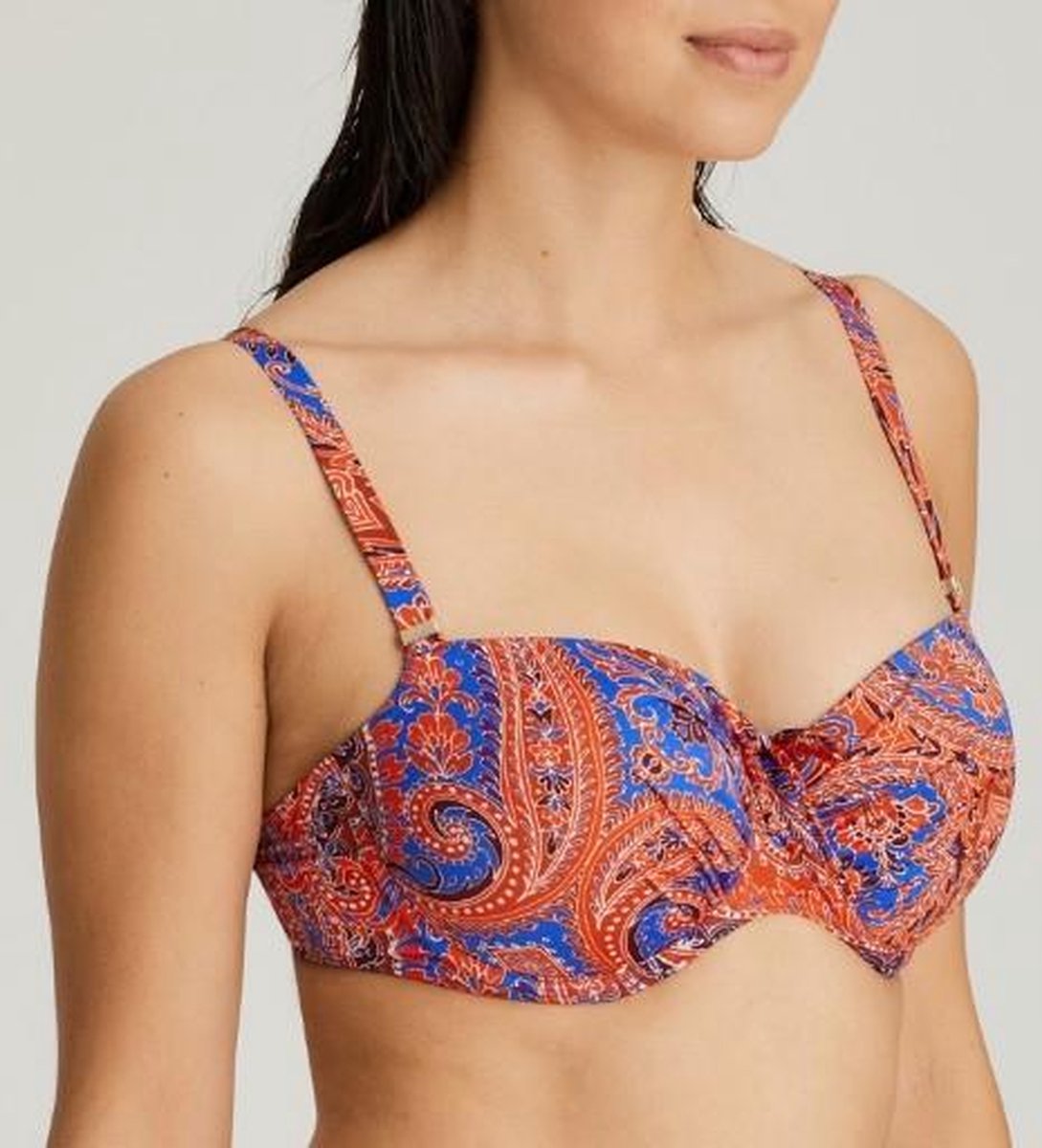 Casablanca Bikini Top 4006416 Blue Spice