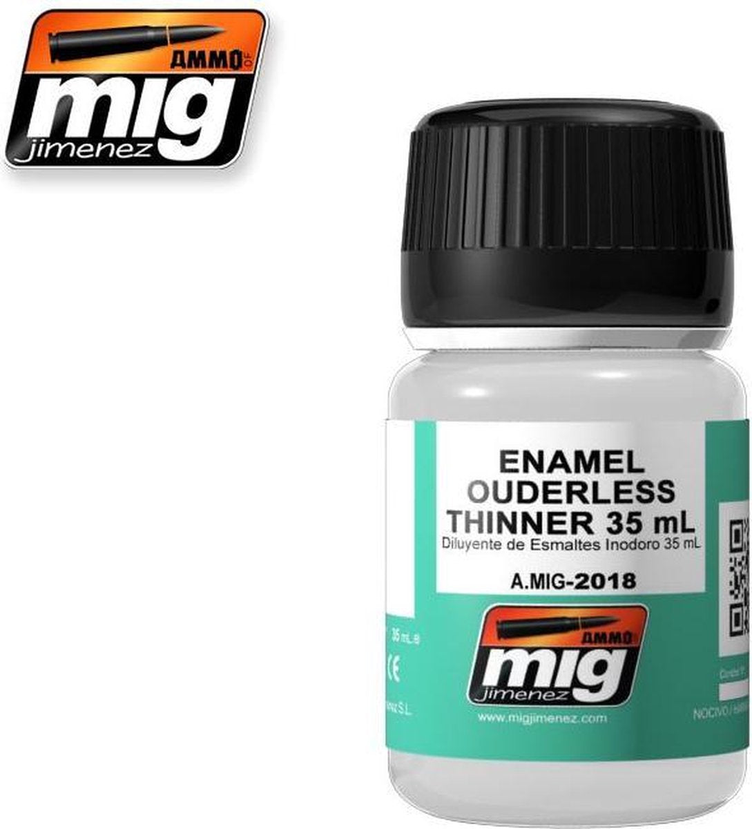 Mig - Enamel Ouderless Thinner  (35 Ml) (Mig2018)