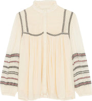 Ba&sh Celeste Blouse Ecru  dames maat 34