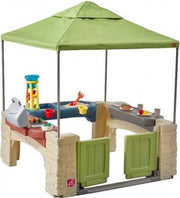 Step2 Speelhuis All Around Playtime Patio with Canopy - Rolstoel proef - Incl. Accessoires