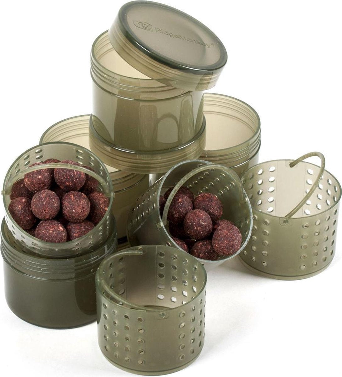 Ridgemonkey Modular Hook Bait Pots | Green