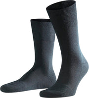 FALKE Airport Plus Herensokken - Zwart - Maat 39-40