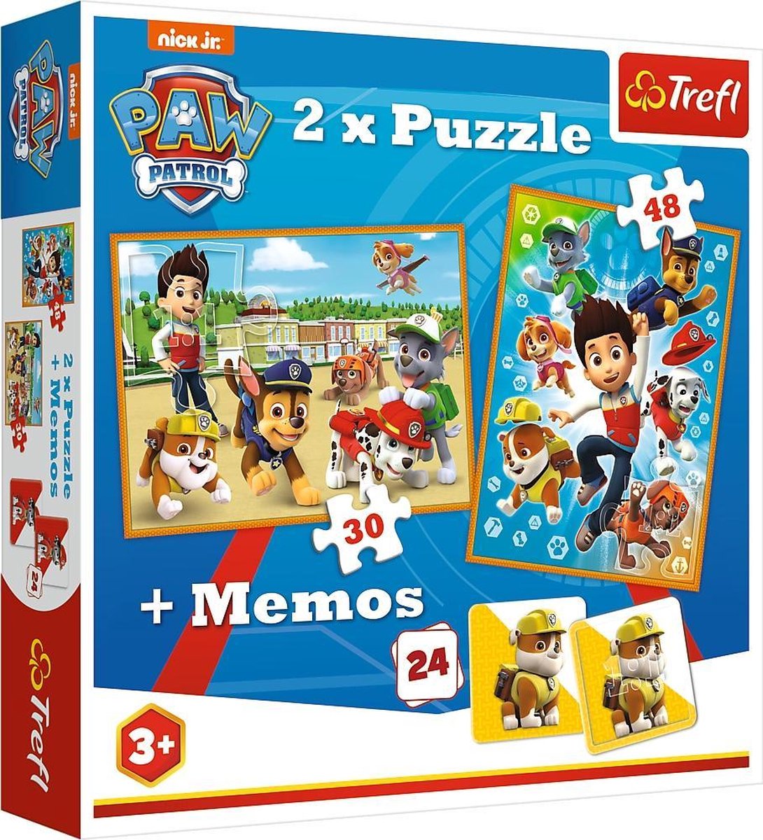 Paw Patrol puzzel en memo Legpuzzel 48 stuk(s)