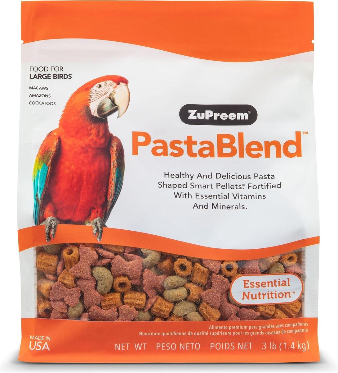 Zupreem Pastablend Papegaai & Ara