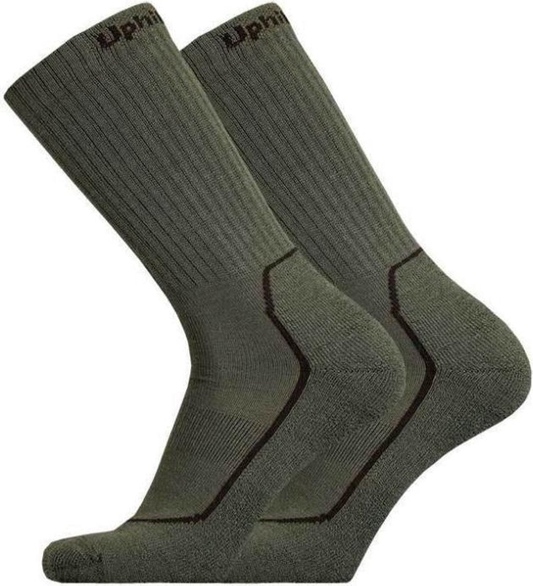 Uphillsport Wandelsok Ops Merinowol/polyiamide Groen Mt 39-42