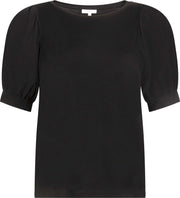 Tramontana | Top met Ballonmouwen | Apricot | Maat L