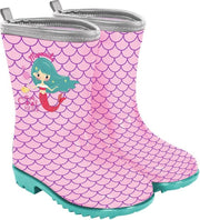 Perletti Regenlaarzen Mermaid Meisjes Pvc Roze Maat 22/23