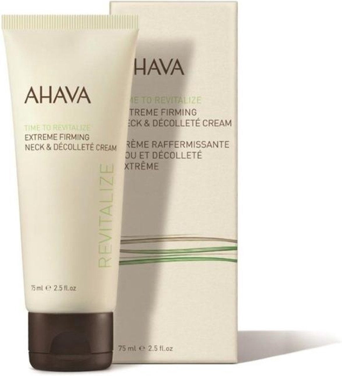 Ahava Time To Revitalize Extreme Firming Neck & Decollete Cream 75ml
