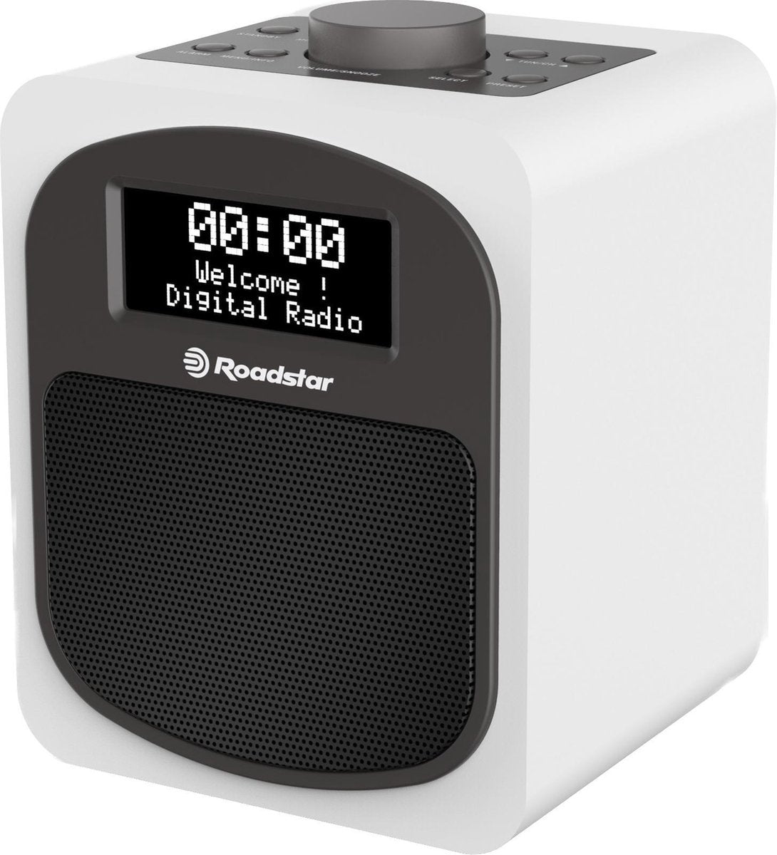 Roadstar HRA-600D+/WH radio Persoonlijk Digitaal Wit