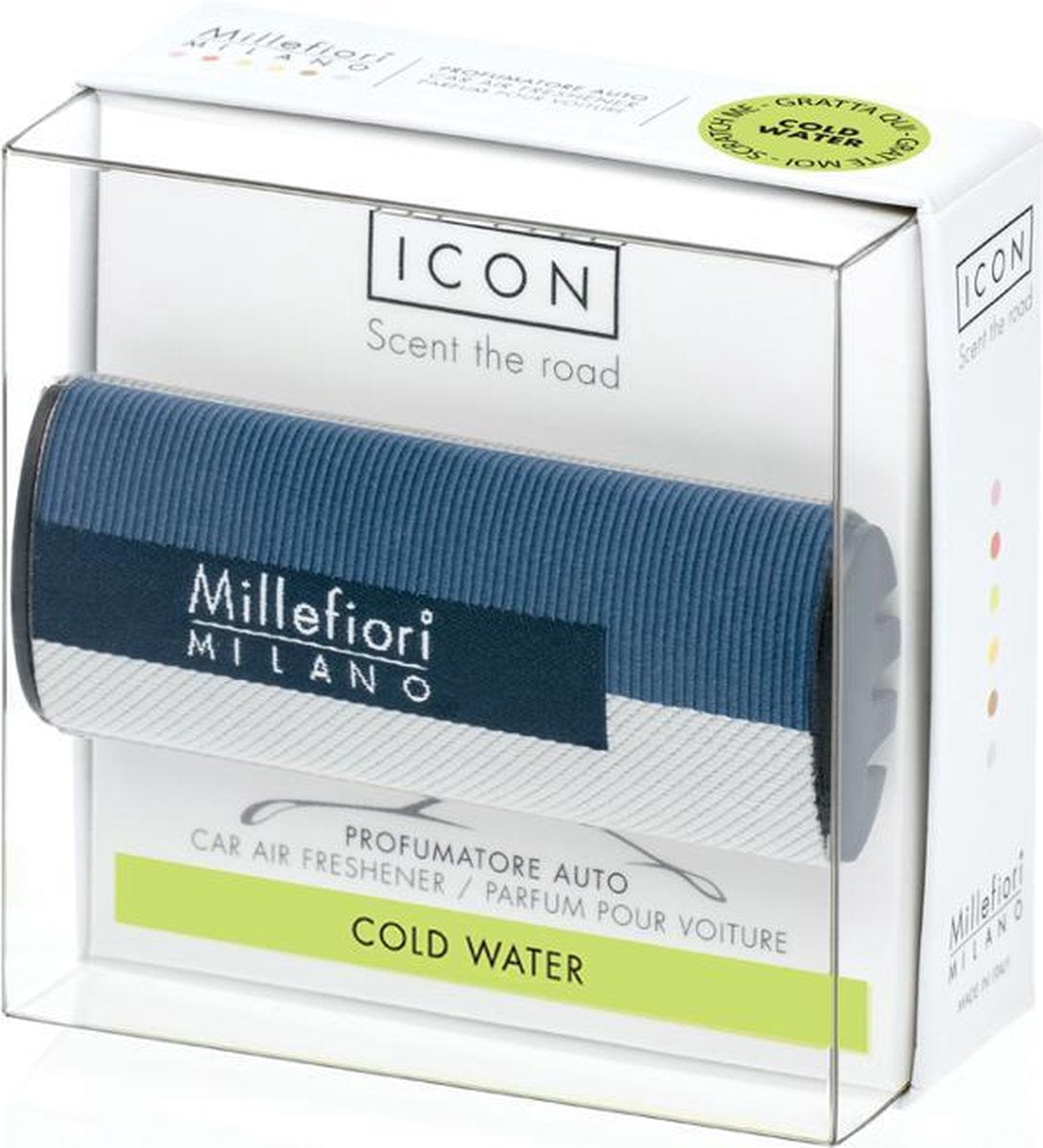 Millefiori Milano Icon car 45 Cold Water- Textile Geometric