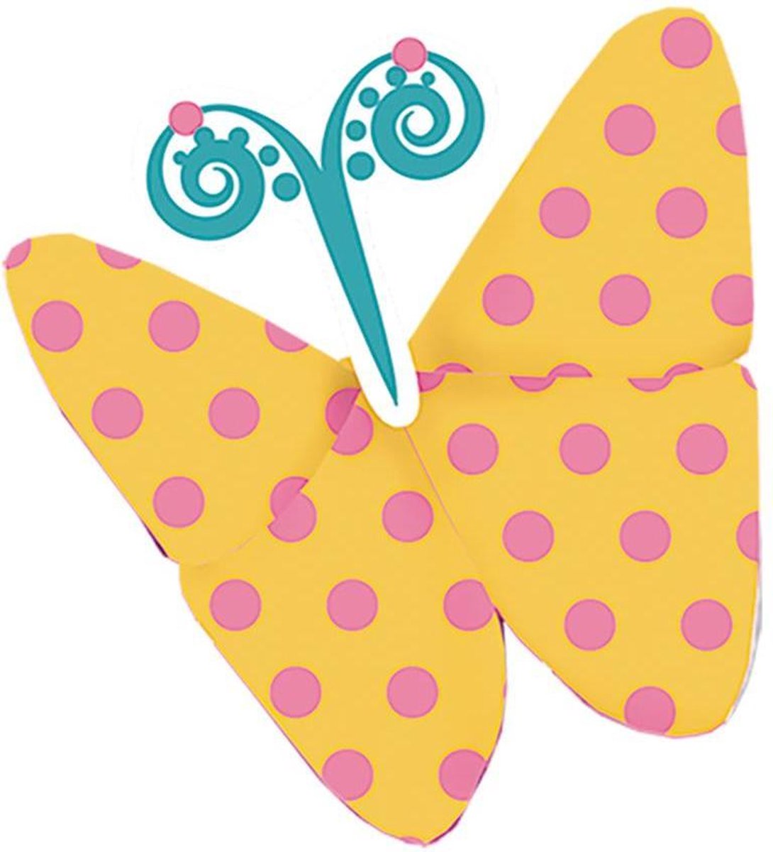 Kids Origami: VLINDER 15x15cm