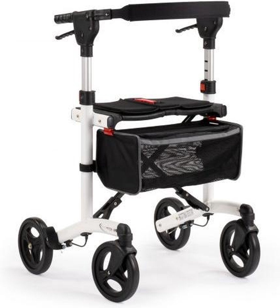 Rollator MultiMotion Trollimaster RA60 Wit - Standaard - 60 cm (lengte vanaf 1.65m)