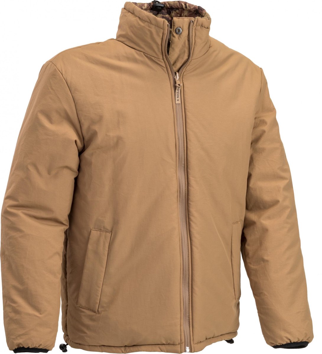 Defcon 5 Outdoorjas Giacca Heren Nylon Beige/legergroen Maat M