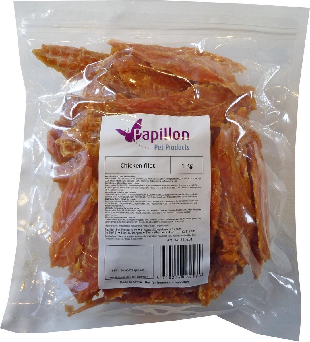 Hondensnack kipfilet 1kg