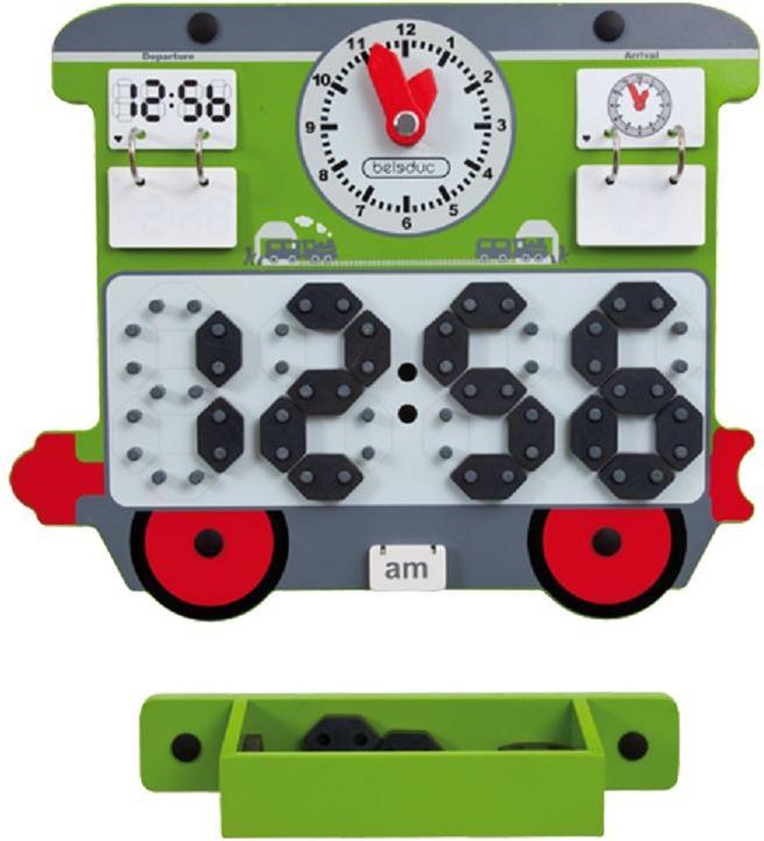 Trein Ella Wagon Tijd (Beleduc)