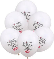 Ballonnen Kiss me 8 stuks 30 cm