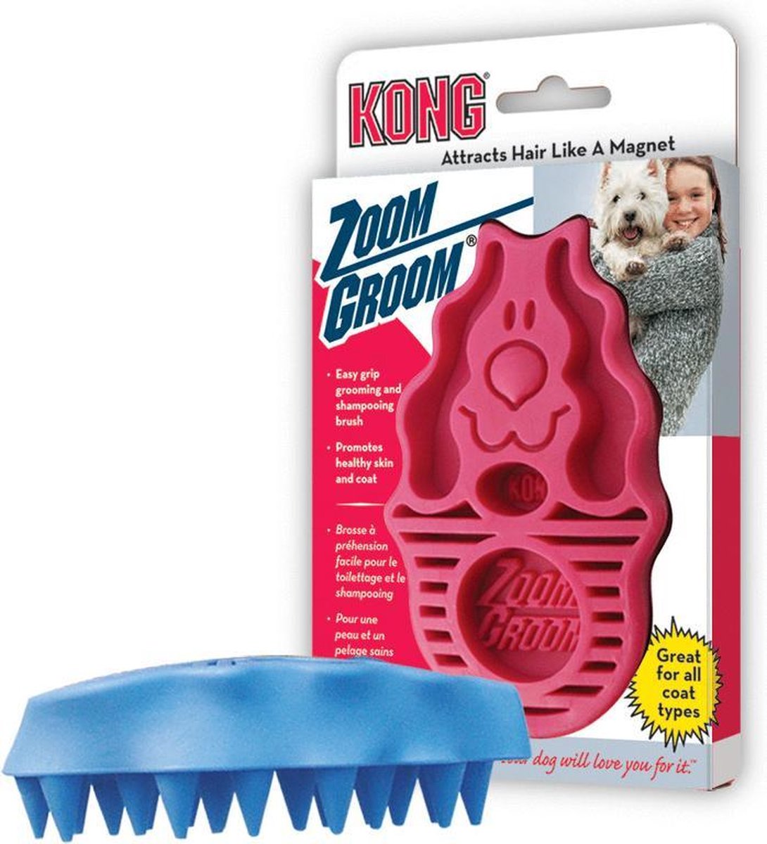 Kong Zoom Groom Hond