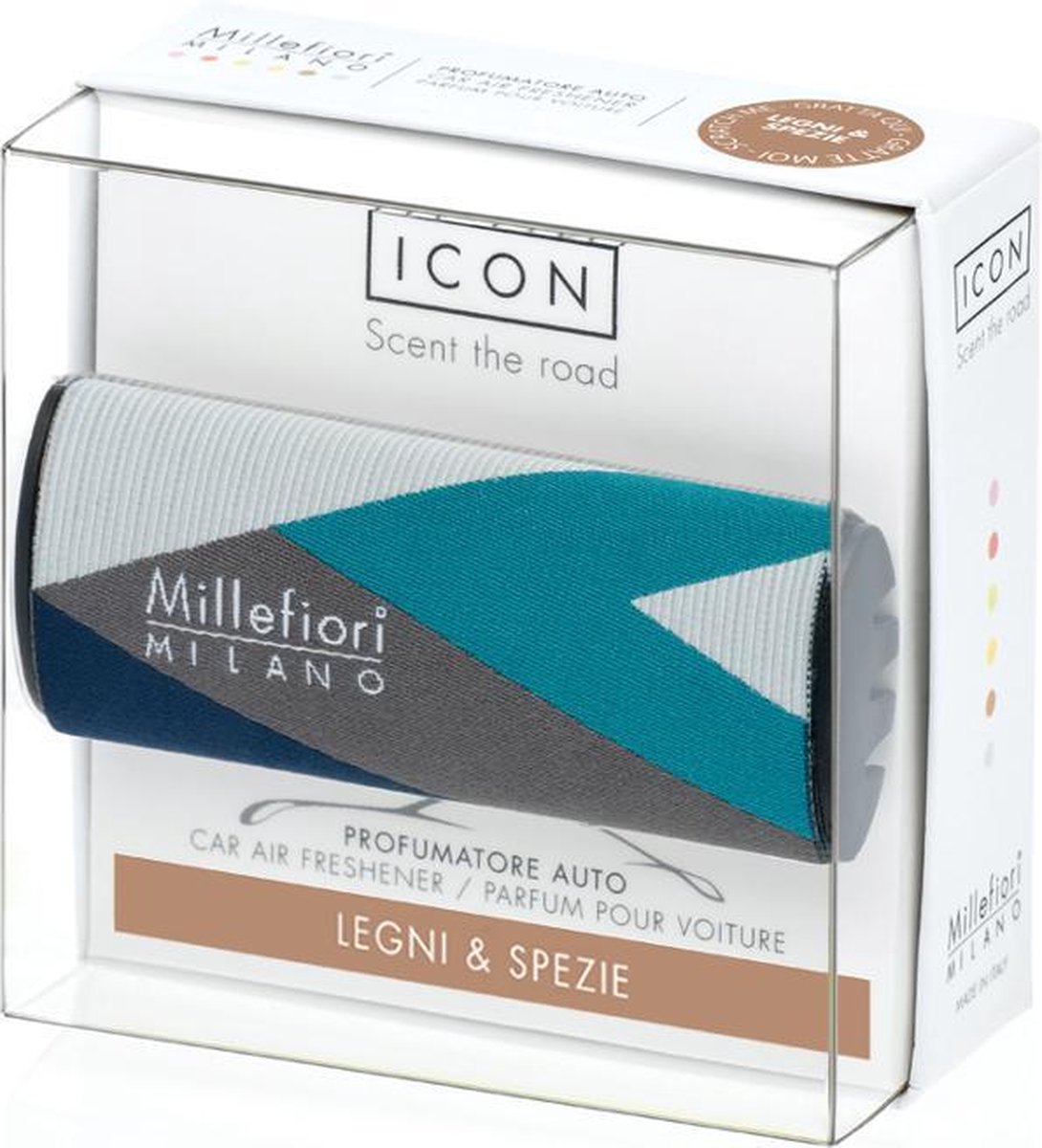 Millefiori Milano Icon car 47 Legni en Spezie - Textile Geometric