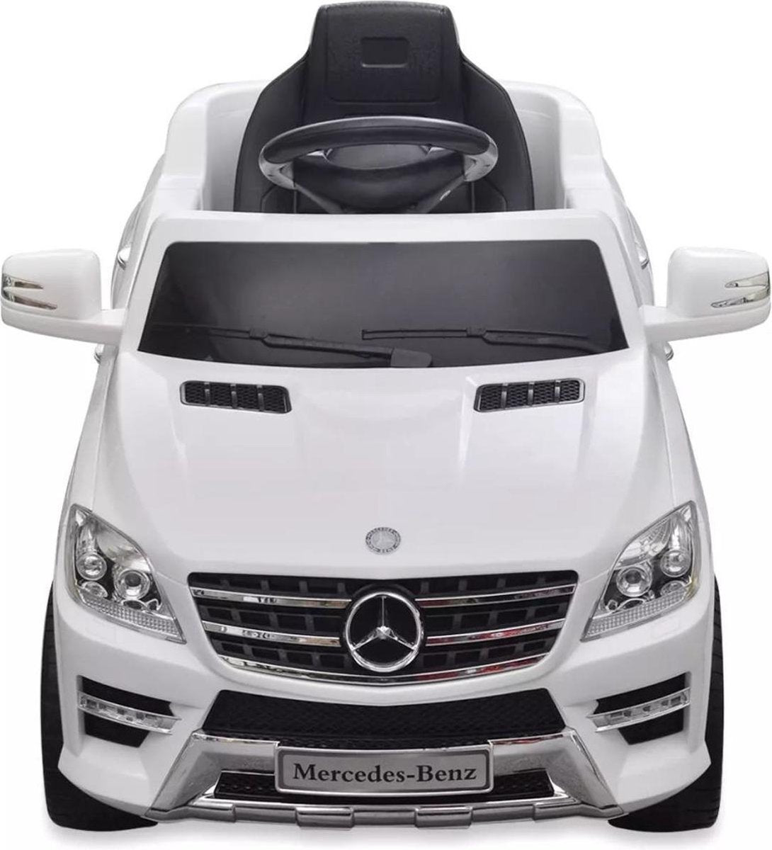 Elektrische Kinderauto Mercedes-Benz ML350 Wit 6V Met Afstandsbediening