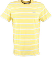 Kultivate soepel geel gestreept t-shirt - Maat XL