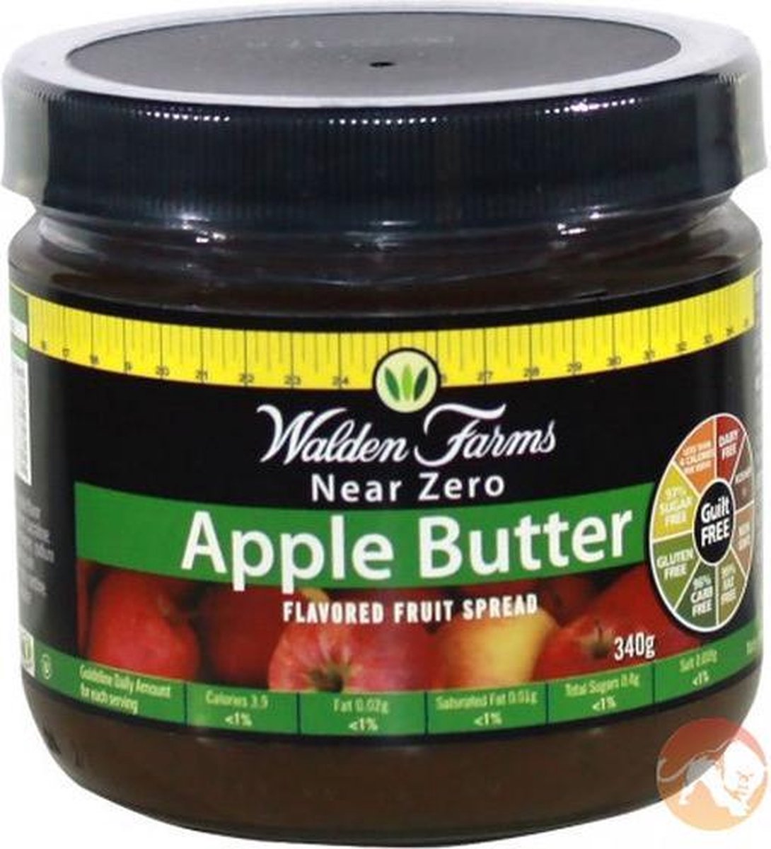 Walden farms WALD JAM&JELLY SPREAD APPLE BTTR 340G