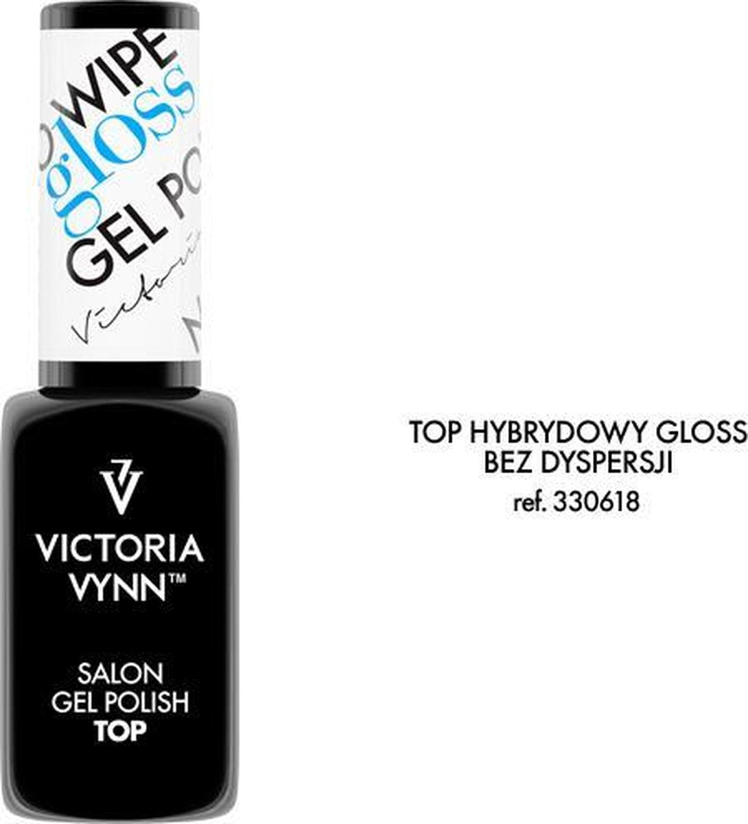 Victoria Vynn™ Gellak Topcoat No Wipe GLOSS  8 ml. - Topcoat zonder plaklaag - de must have voor iedere professional