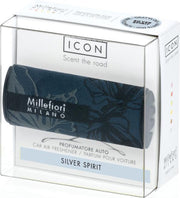 Millefiori Milano Icon car 71 Silver Spirit - Textile Floral