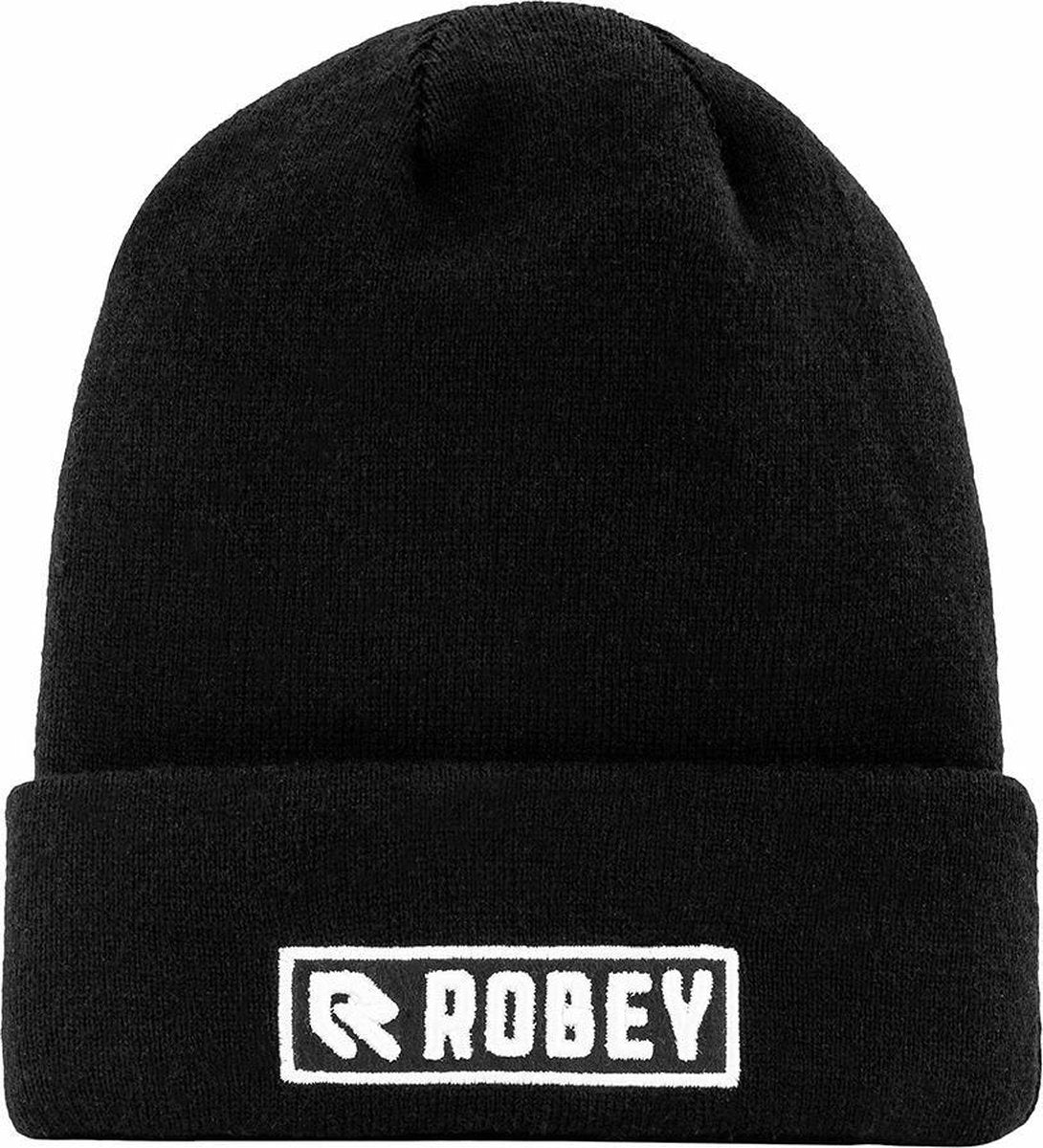 Robey Beanie (maat SENIOR) - Zwart