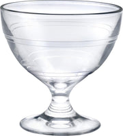 Duralex 6 Dessertcoupes op Voet in Gehard Glas Gigogne 25cl