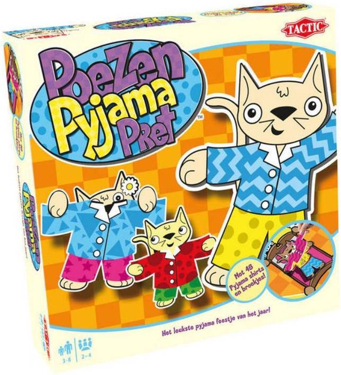 Pyama Poezen Pret - Educatief spel