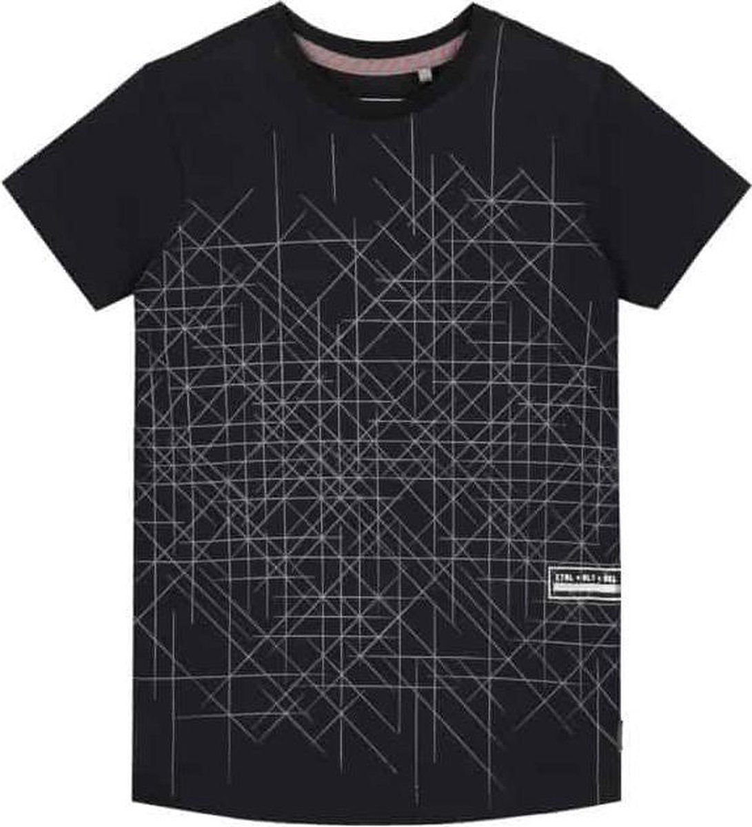 LEVV shirt Garvin zwart voor jongens - maat 86