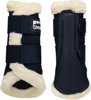 Eskadron Beenbeschermers  Mesh Fauxfur - Dark Blue - s