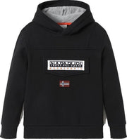 Napapijri Burgee jongens casual sweater zwart