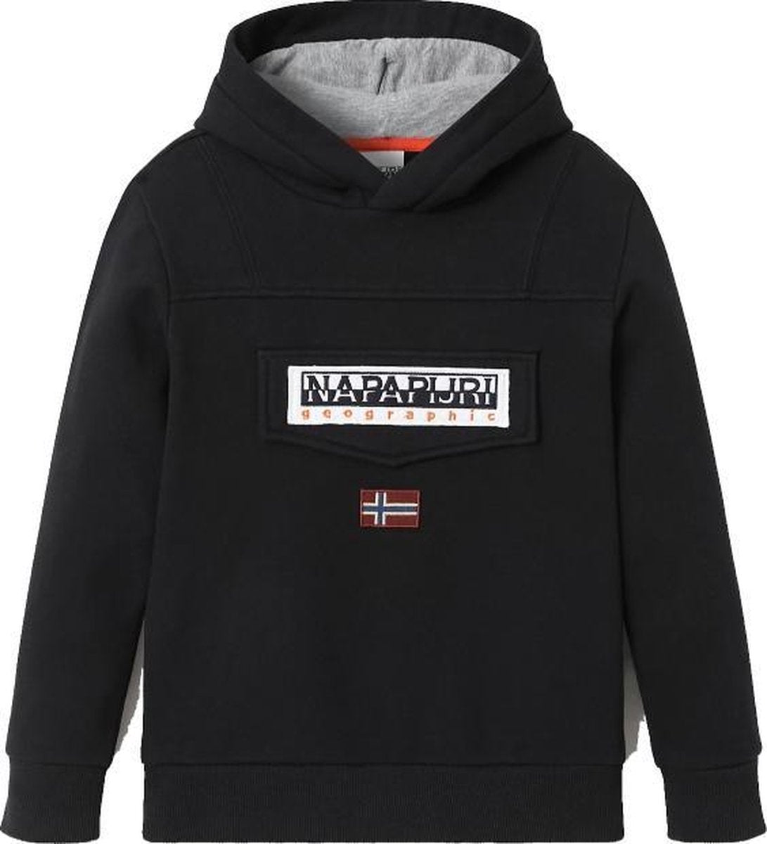 Napapijri Burgee jongens casual sweater zwart