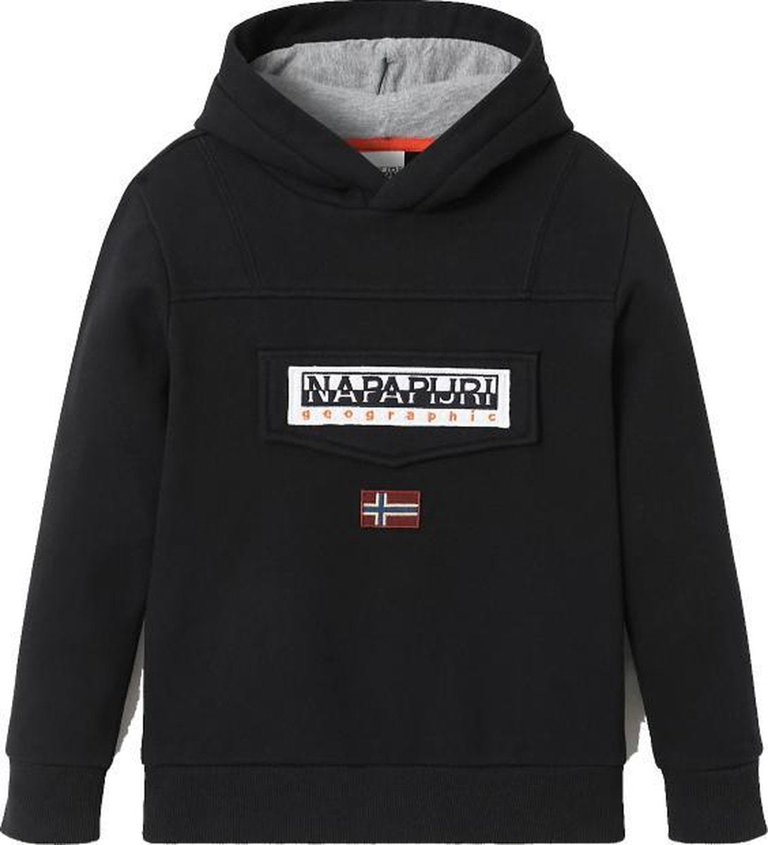 Napapijri Burgee - Trui Voor Jongens - Casual - Kids - Zwart - 140