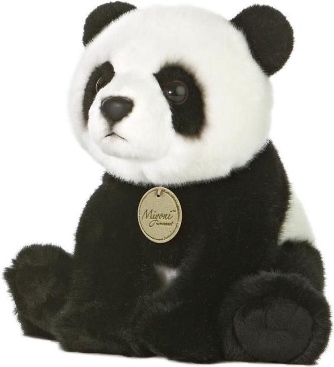 Pluche panda beer knuffel van 26 cm - kinder speelgoed knuffels