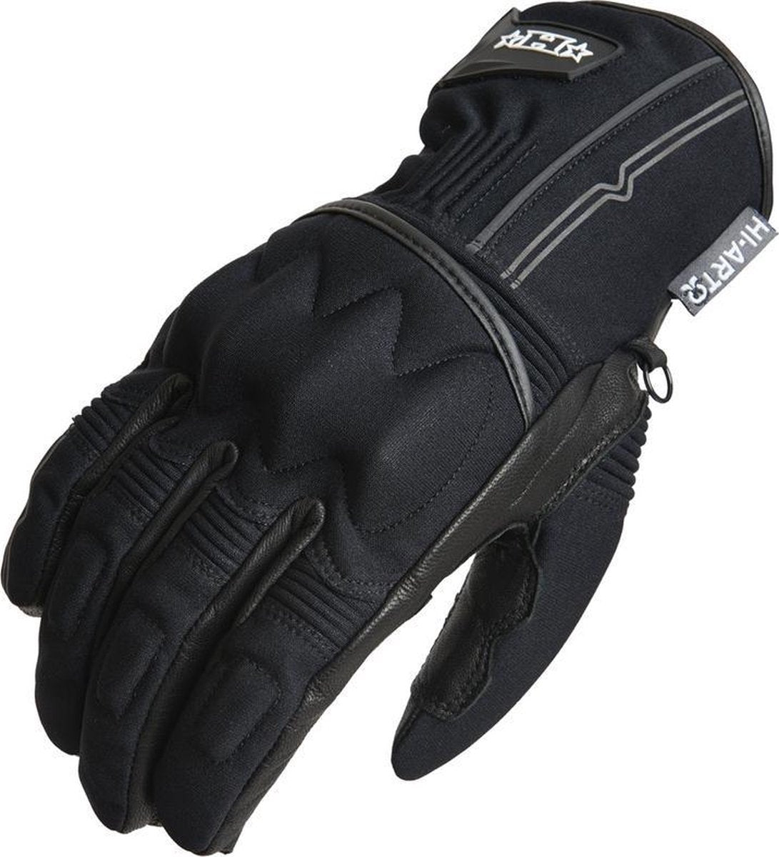 Halvarssons motorhandschoenen Wang zwart 06