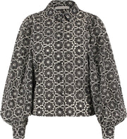 Freebird Kendall Blouse Zwart  dames maat XL