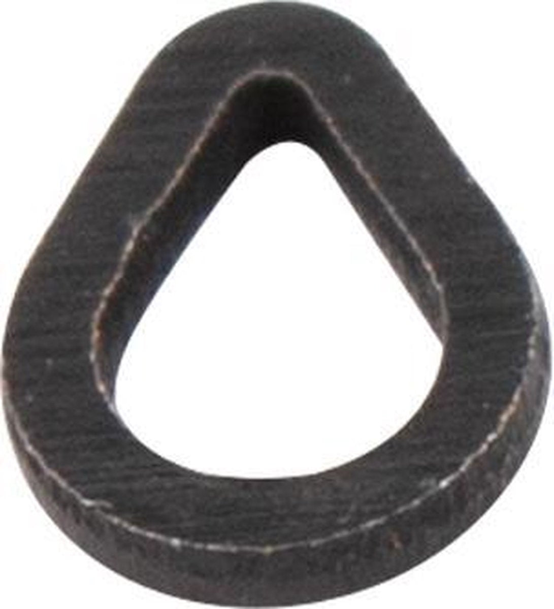 Faith Teardrop Rig Rings - Zwart