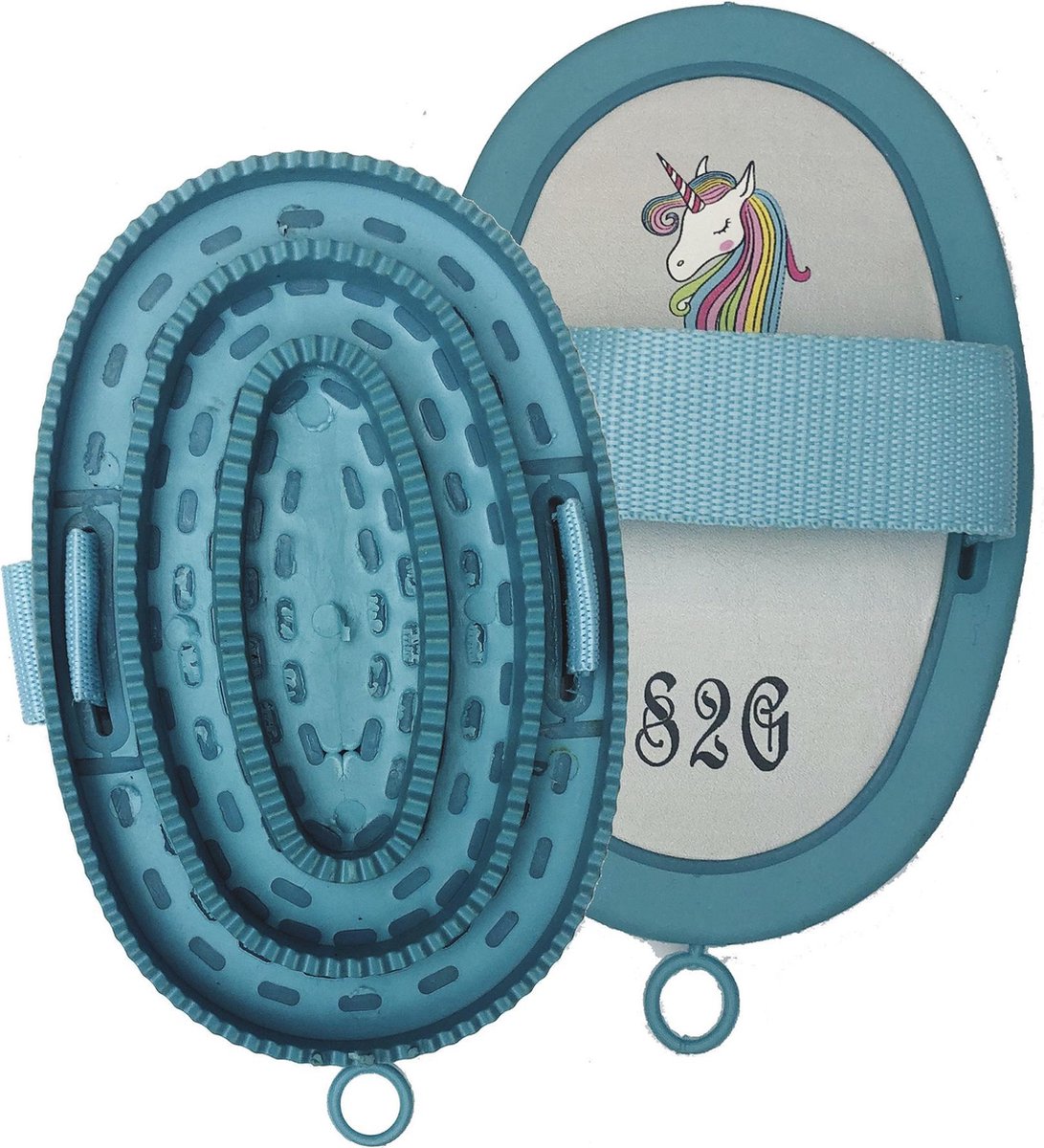 S2g Roskam Unicorn Leer/rubber Turquoise/wit