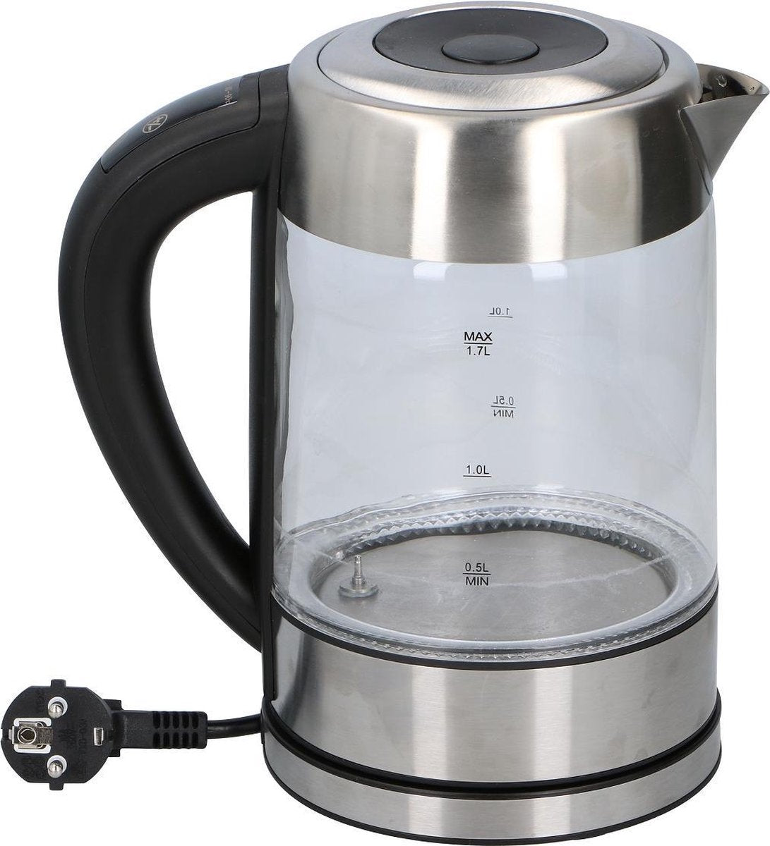 DUNLOP waterkoker met temperatuurregeling- met LED kleuren - 1