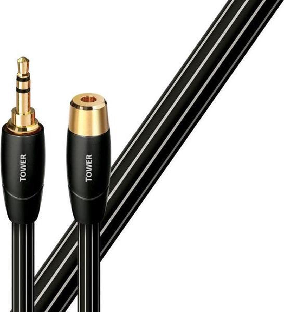 AudioQuest Tower 3.5mm - 3.5mm female 3m - Hoofdtelefoonkabel