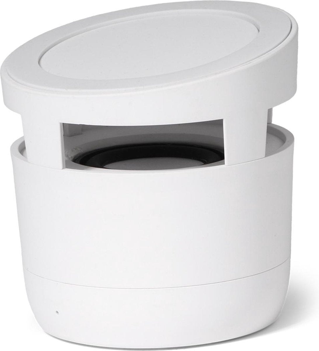 Brainz Speaker en Draadloos oplader Wit