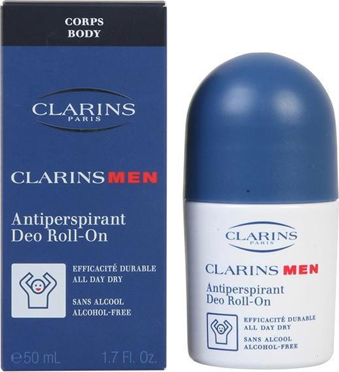 Clarins - MEN antiperspirant deo roll-on 50 ml