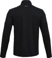 UA Storm Midlayer Full Zip-Zwart/Rood maat: S    heren > fitness training > tops > hoodie