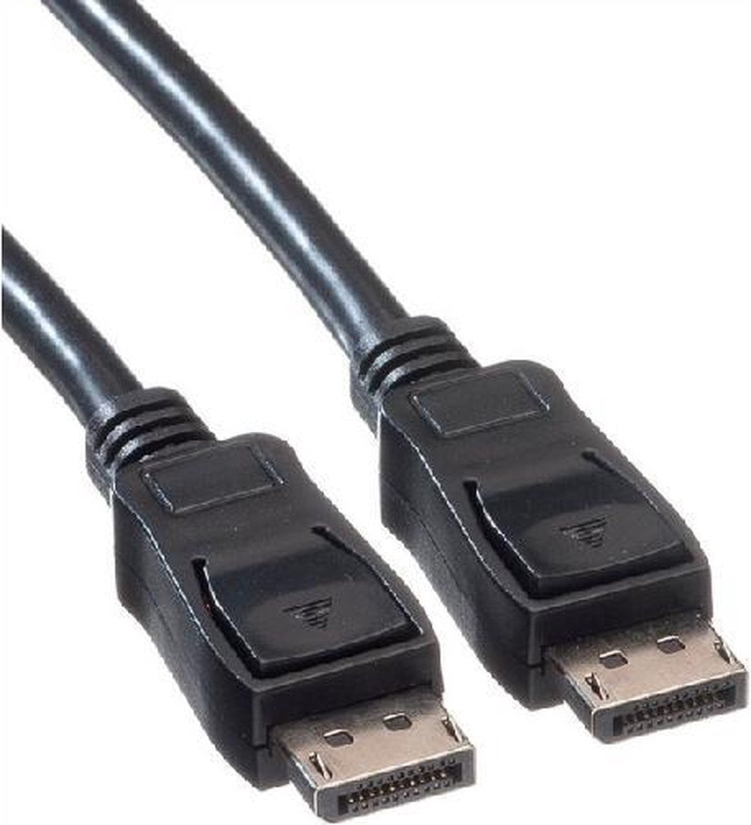 DisplayPort v1.1 kabel 2 meter zwart