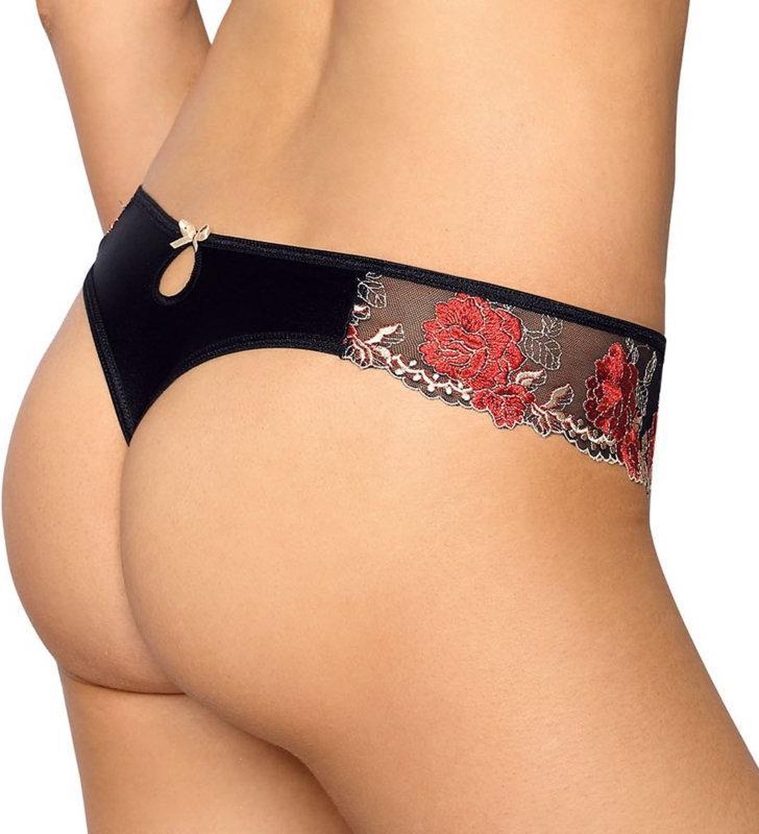 Roza- Natali- string- zwart M