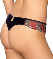 Roza- Natali- string- zwart M