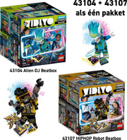 43104 Alien DJ BeatBox + 43107 HIPHOP Robot Beatbox